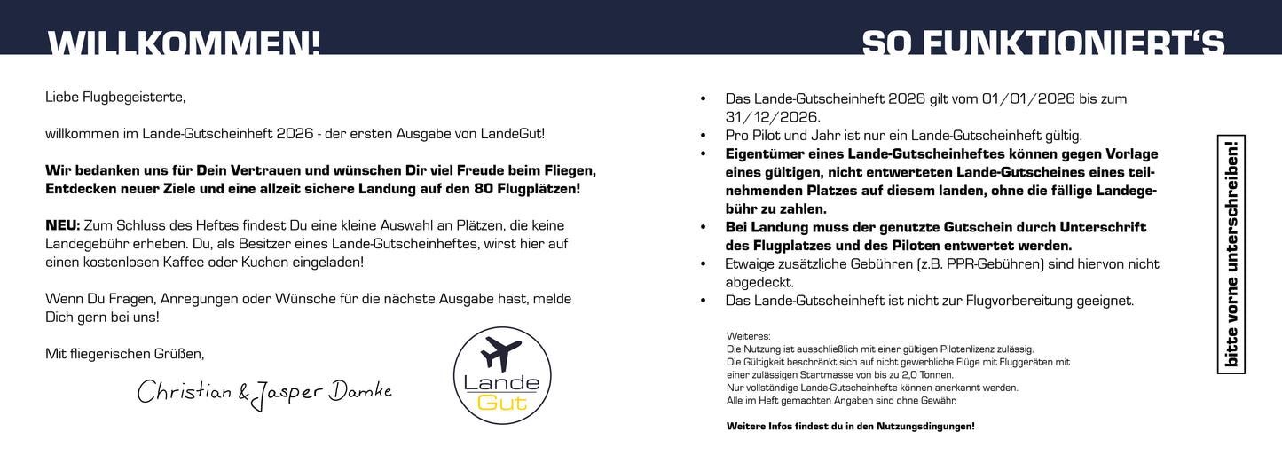 Lande-Gutscheinheft 2026